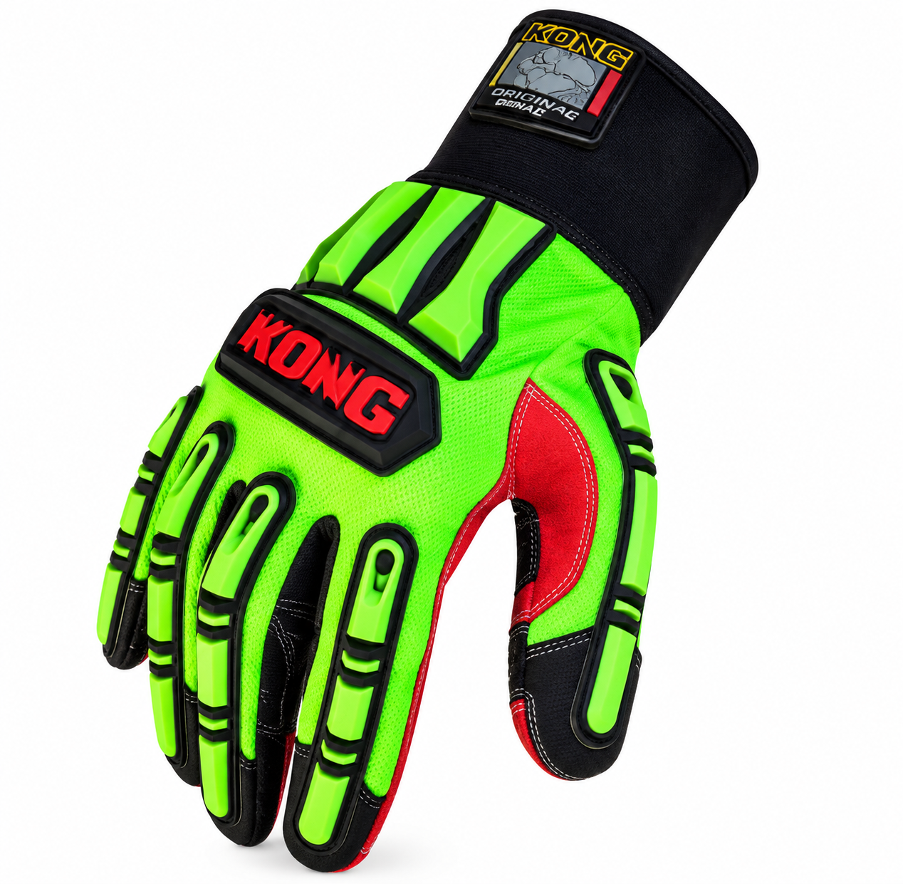Gants d’Intervention KONG Néon Haute Protection TPR