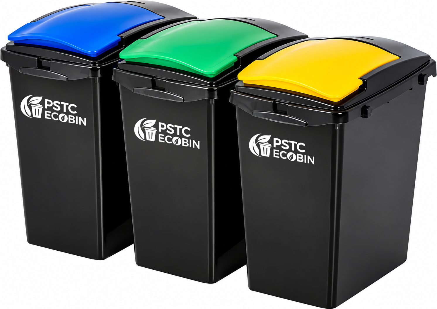 Poubelle de tri 40 L, plusieurs couleurs